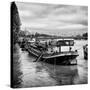 Paris sur Seine Collection - Paris Harbour II-Philippe Hugonnard-Stretched Canvas