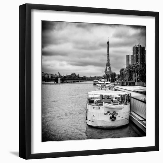 Paris sur Seine Collection - Paris Montmartre-Philippe Hugonnard-Framed Photographic Print