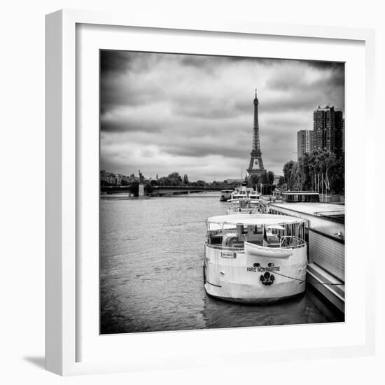 Paris sur Seine Collection - Paris Montmartre-Philippe Hugonnard-Framed Photographic Print