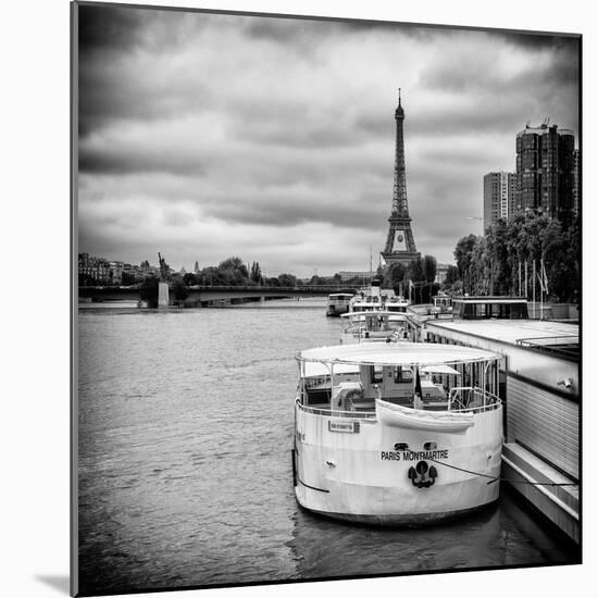 Paris sur Seine Collection - Paris Montmartre-Philippe Hugonnard-Mounted Photographic Print