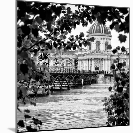 Paris sur Seine Collection - Pont des Arts and French Academy II-Philippe Hugonnard-Mounted Photographic Print