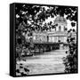 Paris sur Seine Collection - Pont des Arts and French Academy II-Philippe Hugonnard-Framed Stretched Canvas