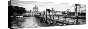Paris sur Seine Collection - Pont des Arts II-Philippe Hugonnard-Stretched Canvas
