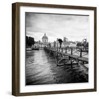 Paris sur Seine Collection - Pont des Arts III-Philippe Hugonnard-Framed Photographic Print