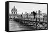 Paris sur Seine Collection - Pont des Arts IV-Philippe Hugonnard-Framed Stretched Canvas