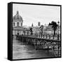 Paris sur Seine Collection - Pont des Arts V-Philippe Hugonnard-Framed Stretched Canvas