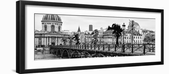 Paris sur Seine Collection - Pont des Arts VI-Philippe Hugonnard-Framed Photographic Print