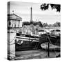 Paris sur Seine Collection - Seine Boats V-Philippe Hugonnard-Stretched Canvas