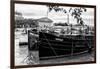 Paris sur Seine Collection - Seine Boats-Philippe Hugonnard-Framed Photographic Print