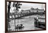 Paris sur Seine Collection - Solferino Bridge and the Musee d'Orsay-Philippe Hugonnard-Framed Photographic Print