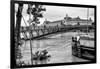 Paris sur Seine Collection - Solferino Bridge and the Musee d'Orsay-Philippe Hugonnard-Framed Photographic Print