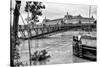 Paris sur Seine Collection - Solferino Bridge and the Musee d'Orsay-Philippe Hugonnard-Stretched Canvas