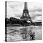 Paris sur Seine Collection - Solitary Tree III-Philippe Hugonnard-Stretched Canvas