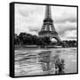 Paris sur Seine Collection - Solitary Tree III-Philippe Hugonnard-Framed Stretched Canvas