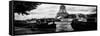 Paris sur Seine Collection - The Eiffel Tower and the Quays II-Philippe Hugonnard-Framed Stretched Canvas
