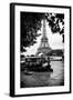 Paris sur Seine Collection - The Eiffel Tower and the Quays III-Philippe Hugonnard-Framed Photographic Print