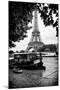 Paris sur Seine Collection - The Eiffel Tower and the Quays III-Philippe Hugonnard-Mounted Photographic Print