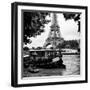 Paris sur Seine Collection - The Eiffel Tower and the Quays IV-Philippe Hugonnard-Framed Photographic Print