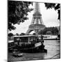 Paris sur Seine Collection - The Eiffel Tower and the Quays IV-Philippe Hugonnard-Mounted Photographic Print