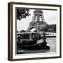 Paris sur Seine Collection - The Eiffel Tower and the Quays VII-Philippe Hugonnard-Framed Photographic Print