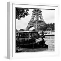 Paris sur Seine Collection - The Eiffel Tower and the Quays VII-Philippe Hugonnard-Framed Photographic Print