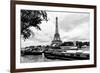 Paris sur Seine Collection - The Eiffel Tower and the Quays XIII-Philippe Hugonnard-Framed Photographic Print