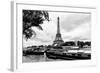 Paris sur Seine Collection - The Eiffel Tower and the Quays XIII-Philippe Hugonnard-Framed Photographic Print