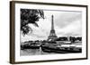 Paris sur Seine Collection - The Eiffel Tower and the Quays XIII-Philippe Hugonnard-Framed Photographic Print