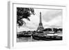 Paris sur Seine Collection - The Eiffel Tower and the Quays XIII-Philippe Hugonnard-Framed Photographic Print