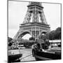 Paris sur Seine Collection - The Eiffel Tower and the Quays XIX-Philippe Hugonnard-Mounted Photographic Print