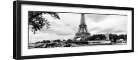 Paris sur Seine Collection - The Eiffel Tower and the Quays XV-Philippe Hugonnard-Framed Photographic Print