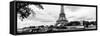 Paris sur Seine Collection - The Eiffel Tower and the Quays XV-Philippe Hugonnard-Framed Stretched Canvas