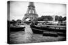 Paris sur Seine Collection - The Eiffel Tower and the Quays XVI-Philippe Hugonnard-Stretched Canvas