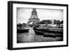 Paris sur Seine Collection - The Eiffel Tower and the Quays XVI-Philippe Hugonnard-Framed Photographic Print