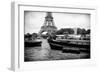 Paris sur Seine Collection - The Eiffel Tower and the Quays XVI-Philippe Hugonnard-Framed Photographic Print