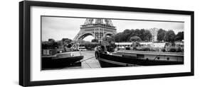 Paris sur Seine Collection - The Eiffel Tower and the Quays XVII-Philippe Hugonnard-Framed Photographic Print