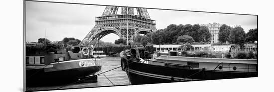 Paris sur Seine Collection - The Eiffel Tower and the Quays XVII-Philippe Hugonnard-Mounted Photographic Print