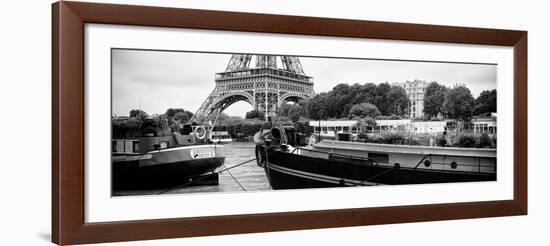 Paris sur Seine Collection - The Eiffel Tower and the Quays XVII-Philippe Hugonnard-Framed Photographic Print