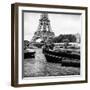 Paris sur Seine Collection - The Eiffel Tower and the Quays XVIII-Philippe Hugonnard-Framed Photographic Print