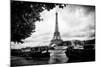 Paris sur Seine Collection - The Eiffel Tower and the Quays-Philippe Hugonnard-Mounted Photographic Print