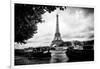 Paris sur Seine Collection - The Eiffel Tower and the Quays-Philippe Hugonnard-Framed Photographic Print