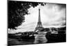 Paris sur Seine Collection - The Eiffel Tower and the Quays-Philippe Hugonnard-Mounted Photographic Print