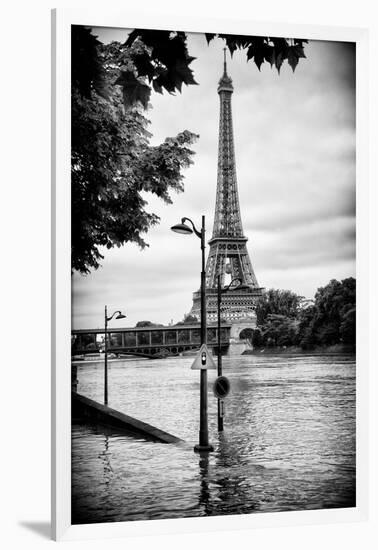Paris sur Seine Collection - Traffic Light Panel-Philippe Hugonnard-Framed Photographic Print