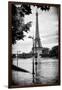 Paris sur Seine Collection - Traffic Light Panel-Philippe Hugonnard-Framed Photographic Print