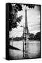 Paris sur Seine Collection - Traffic Light Panel-Philippe Hugonnard-Framed Stretched Canvas