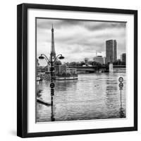 Paris sur Seine Collection - Trocadero Concorde IV-Philippe Hugonnard-Framed Photographic Print