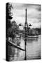 Paris sur Seine Collection - Trocadero Concorde-Philippe Hugonnard-Stretched Canvas