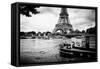 Paris sur Seine Collection - Vedettes de Paris IV-Philippe Hugonnard-Framed Stretched Canvas