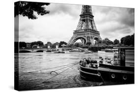 Paris sur Seine Collection - Vedettes de Paris IV-Philippe Hugonnard-Stretched Canvas