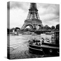 Paris sur Seine Collection - Vedettes de Paris VI-Philippe Hugonnard-Stretched Canvas